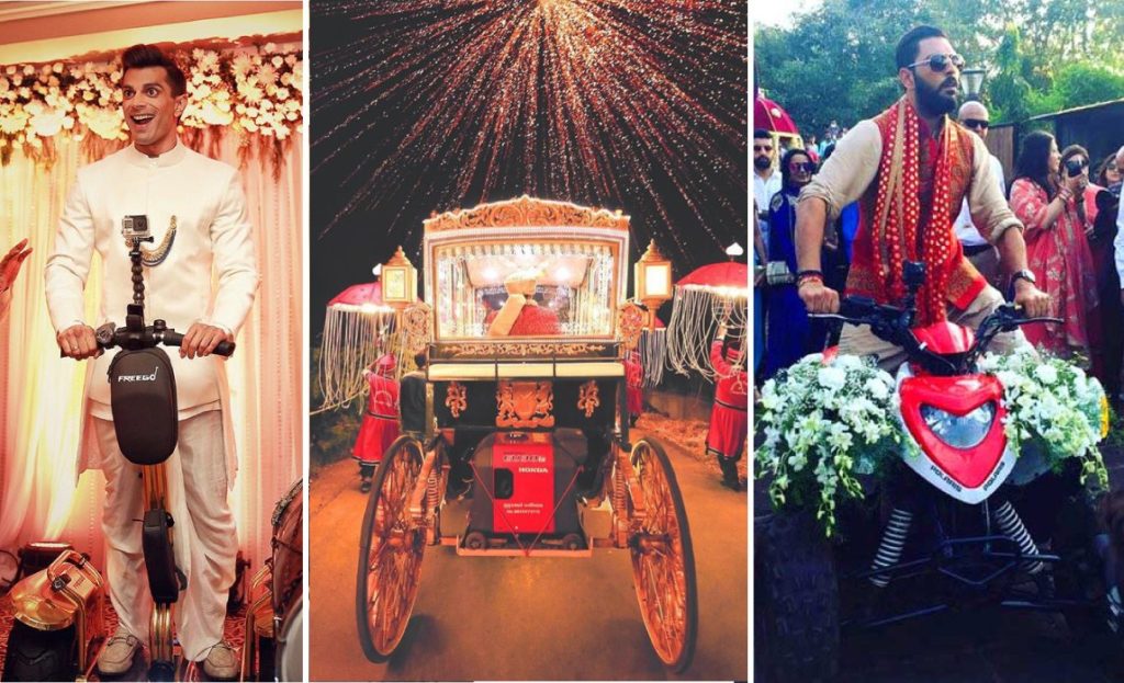 Top 5 Unique Entry Ideas For Groom To Reach #BaraatGoals in 2019, wedding planner in udaipur, event planner in udaipur